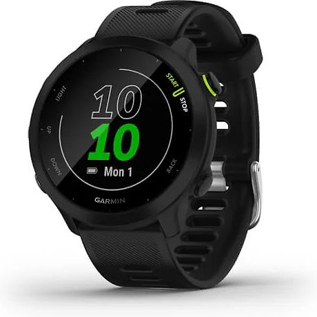 Garmin Forerunner 55 GPS-juoksukello, 42 mm, musta