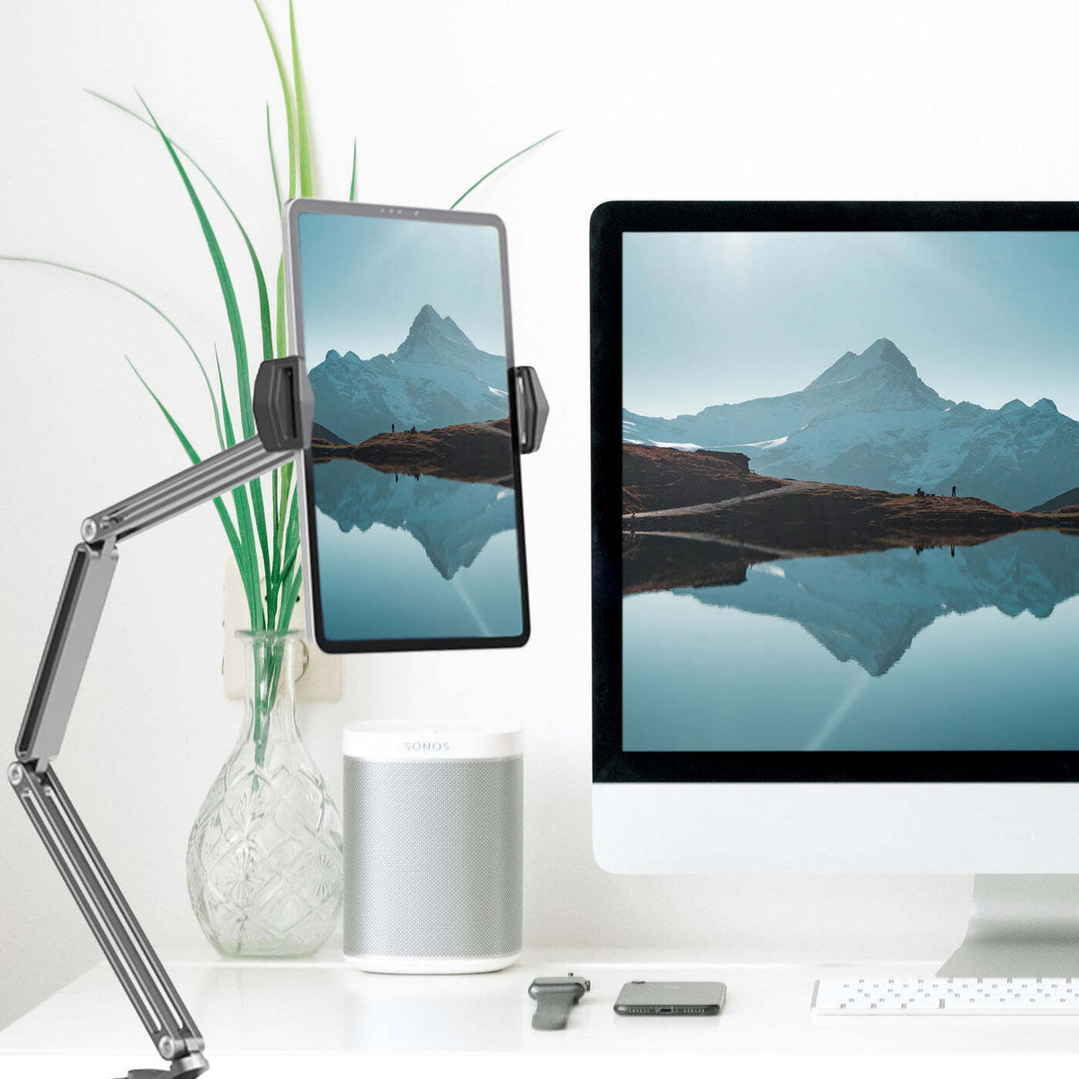 DESIRE2 Flex Arm tablet-teline 12,9", hopea – 2