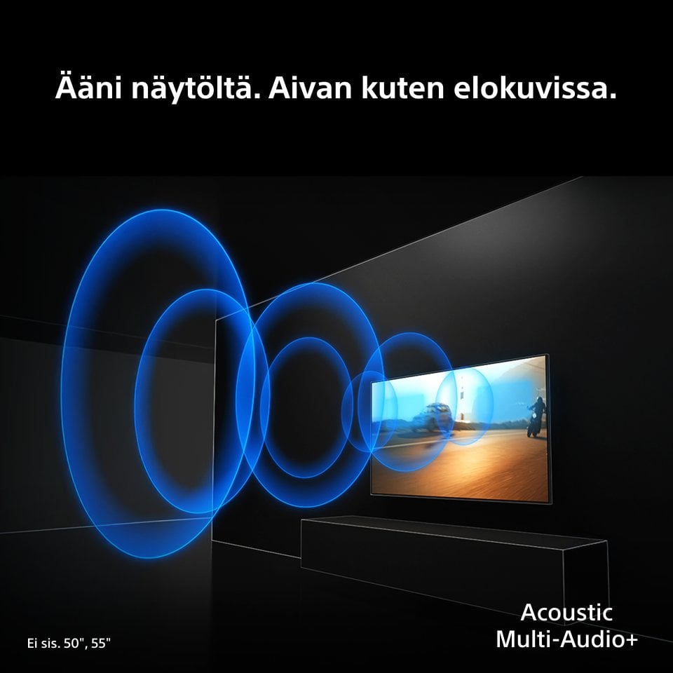 Sony 50" Bravia 7 II – 4K True RGB Google TV
