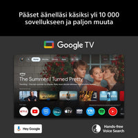 Sony 50" Bravia 7 II – 4K True RGB Google TV