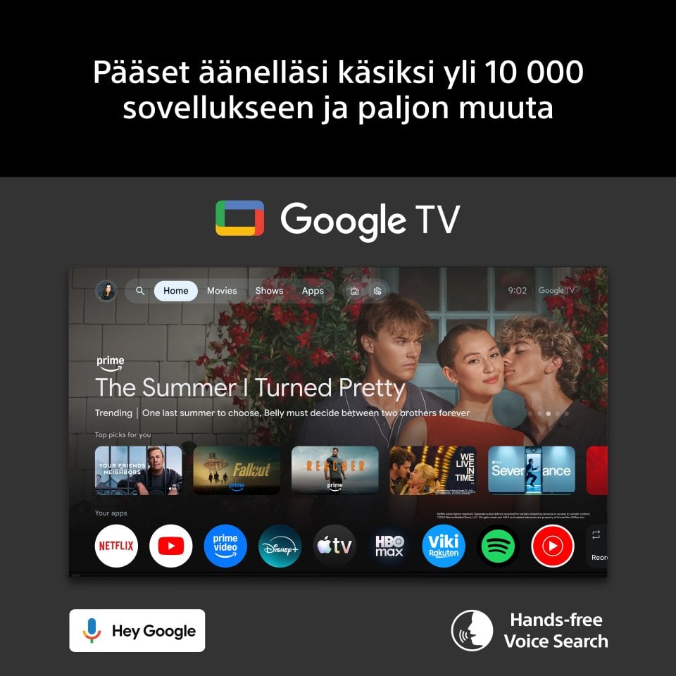 Sony 50" Bravia 7 II – 4K True RGB Google TV