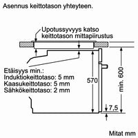 Siemens HR272GES3 iQ300 uuni, 60 x 60 cm, teräs – kuva 13