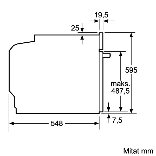 Siemens HR272GES3 iQ300 uuni, 60 x 60 cm, teräs – kuva 11