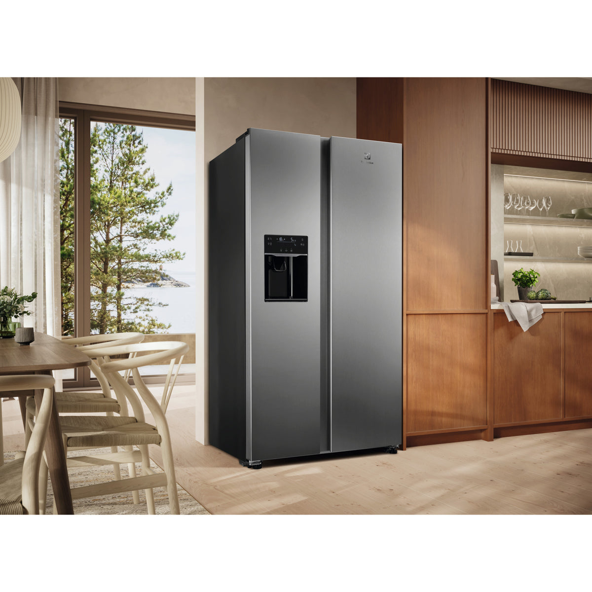 Electrolux EAI6HD57U0 Side By Side, teräs – kuva 8