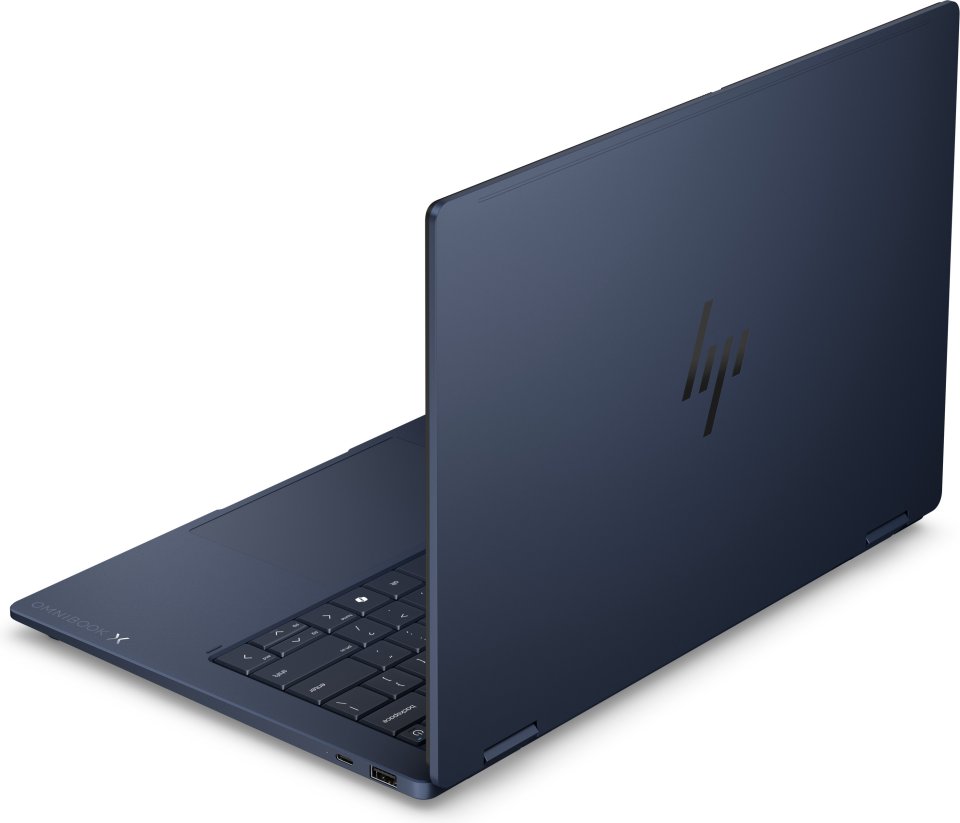 HP OmniBook X Flip AI 14-kc0000nox 14" kannettava, sininen, Windows 11 Home (D6QS0EA)