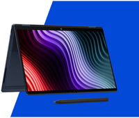 HP OmniBook X Flip AI 14-kc0000nox 14" kannettava, sininen, Windows 11 Home (D6QS0EA)