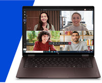 HP OmniBook X Flip AI 14-kc0002nox 14" kannettava, ruskea, Windows 11 Home  (D6QF6EA)