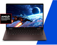 HP OmniBook X Flip AI 14-kc0002nox 14" kannettava, ruskea, Windows 11 Home  (D6QF6EA)