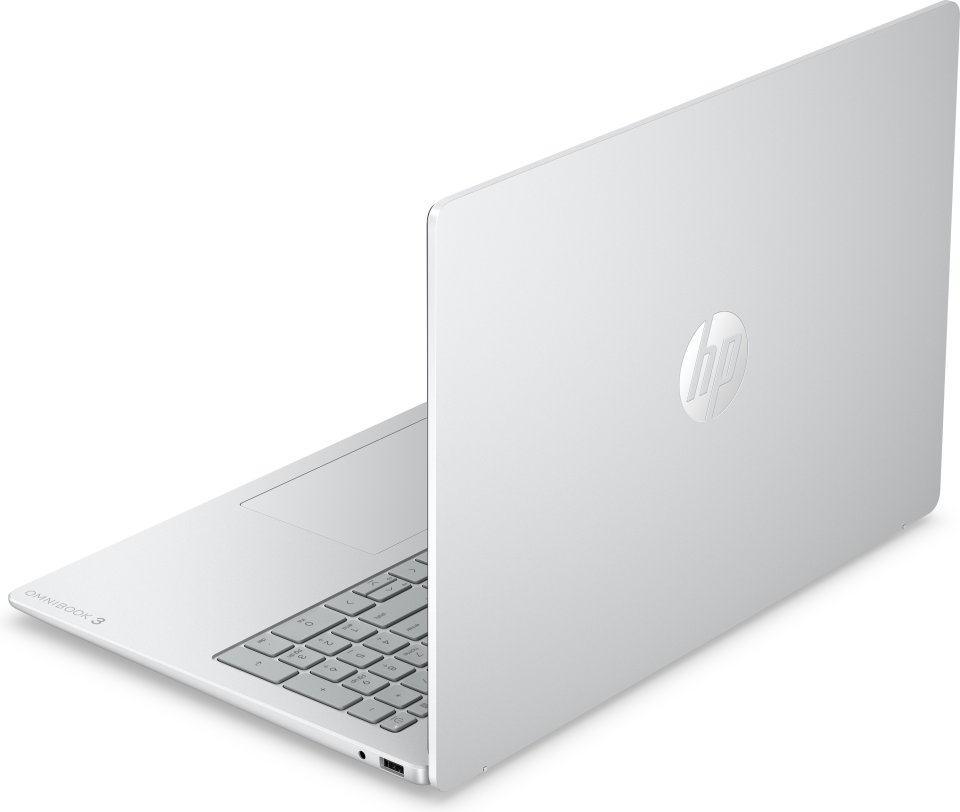 HP OmniBook 3 16-by0016no 16" kannettava, hopea, Windows 11 Home  (D3RV9EA)