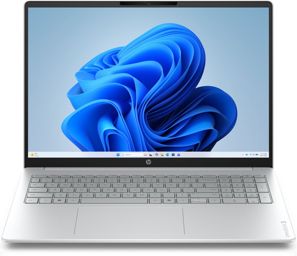HP OmniBook 3 16-by0038nox 16" kannettava, hopea, Windows 11 Home (D6QL9EA)