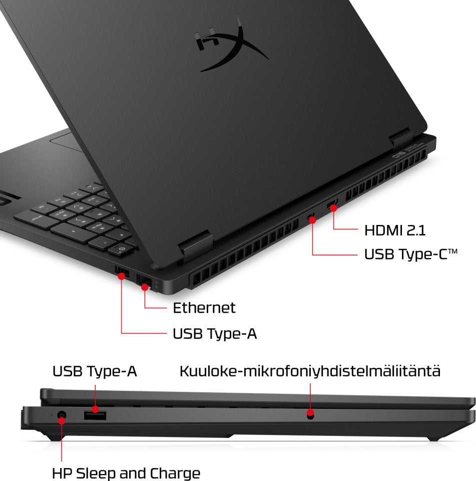 HyperX OMEN 15-gb0018no 15.3" pelikannettava (D30NDEA), Windows 11