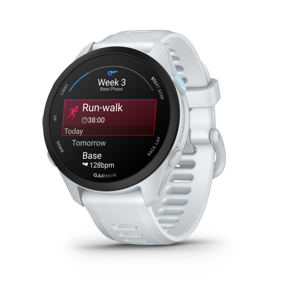 Garmin Forerunner 70 GPS-juoksuälykello, vaaleanharmaa
