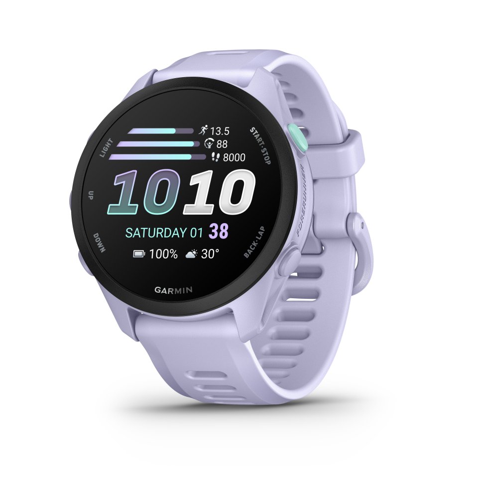 Garmin Forerunner 70 GPS-juoksuälykello, laventeli