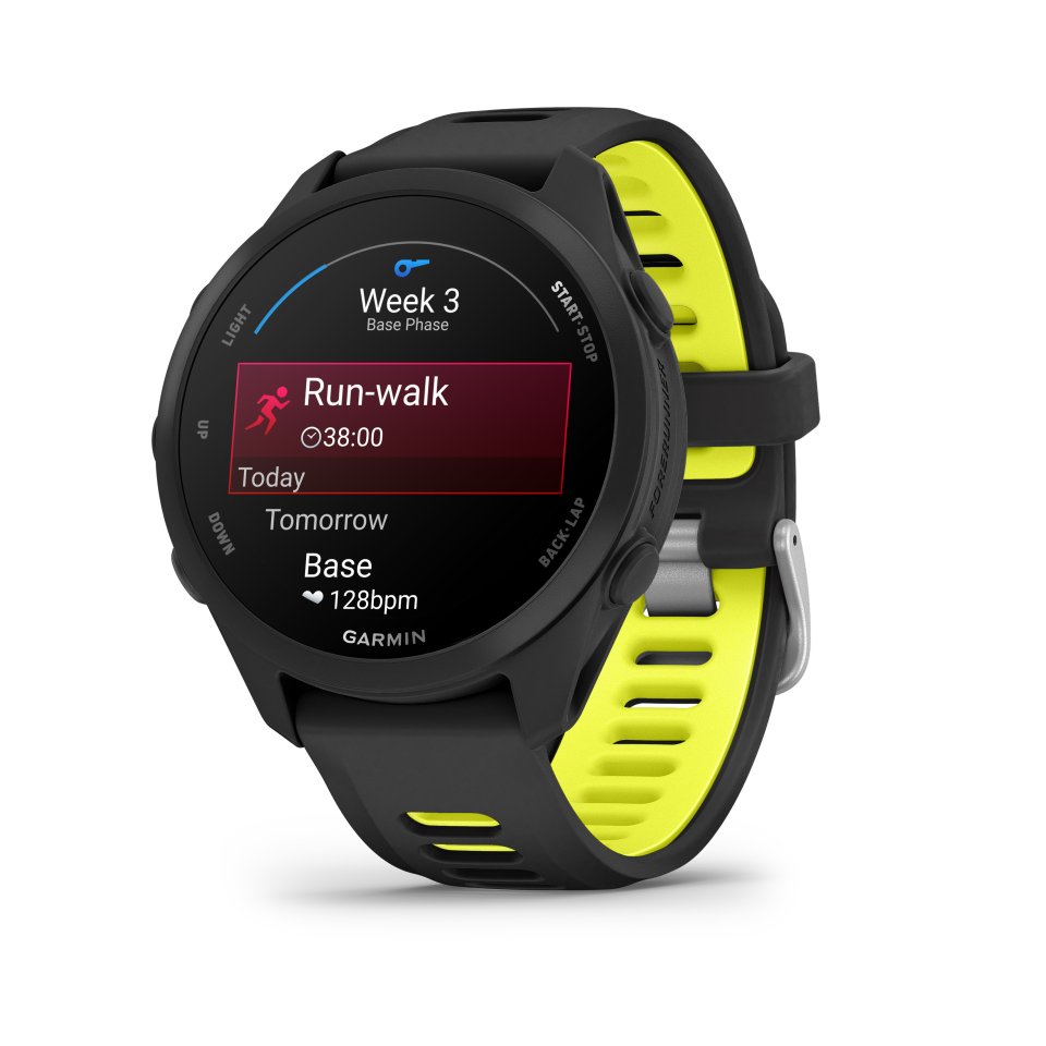 Garmin Forerunner 170 GPS-juoksuälykello, musta