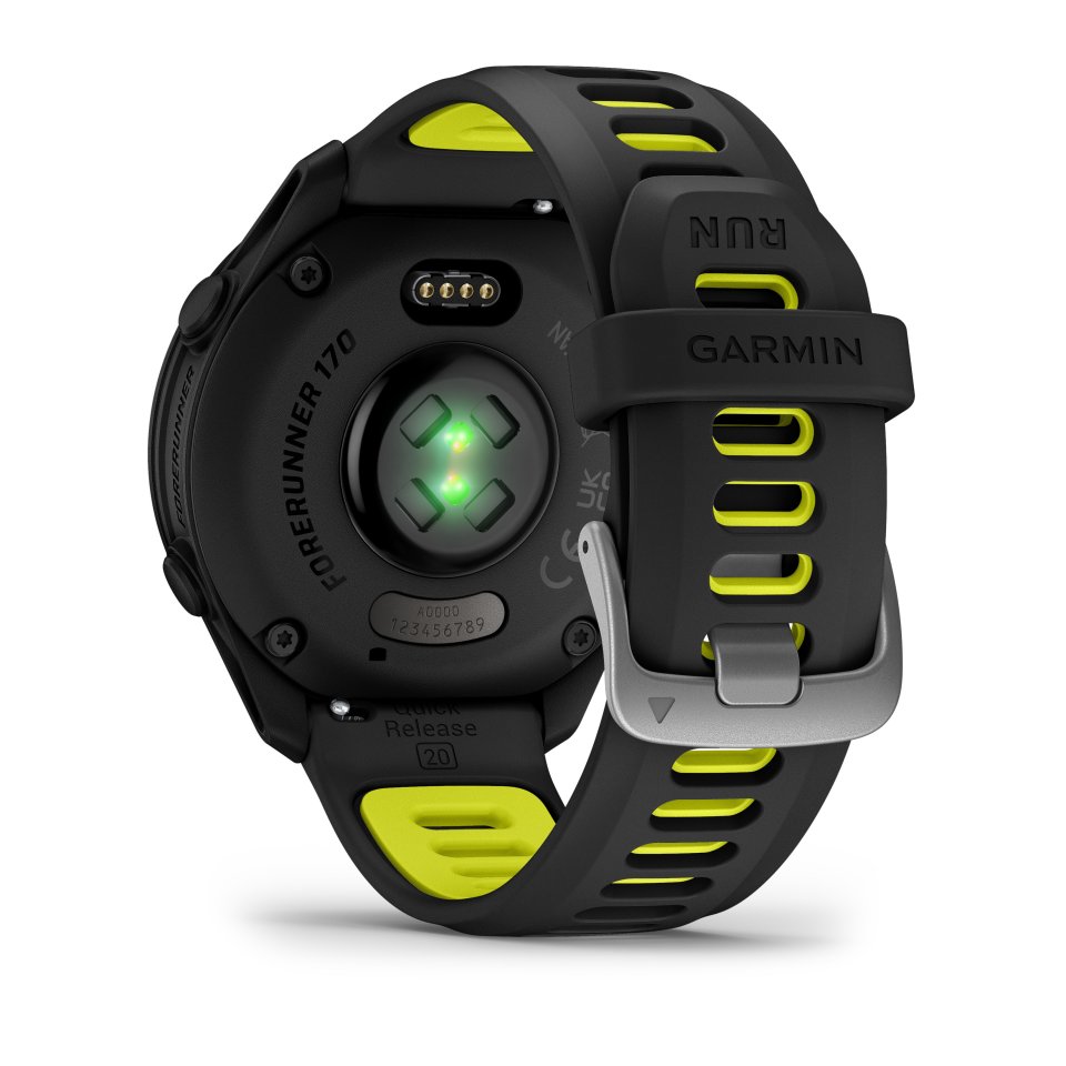 Garmin Forerunner 170 GPS-juoksuälykello, musta