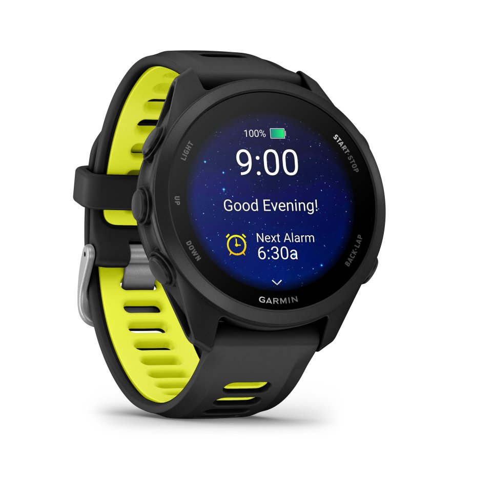 Garmin Forerunner 170 GPS-juoksuälykello, musta
