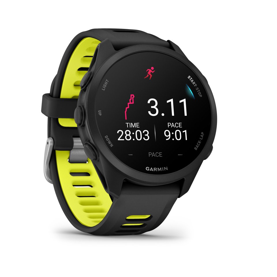 Garmin Forerunner 170 Music GPS-juoksuälykello, musta