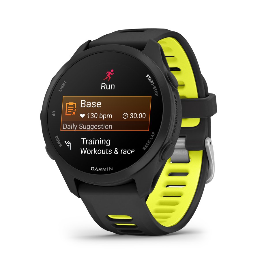 Garmin Forerunner 170 Music GPS-juoksuälykello, musta