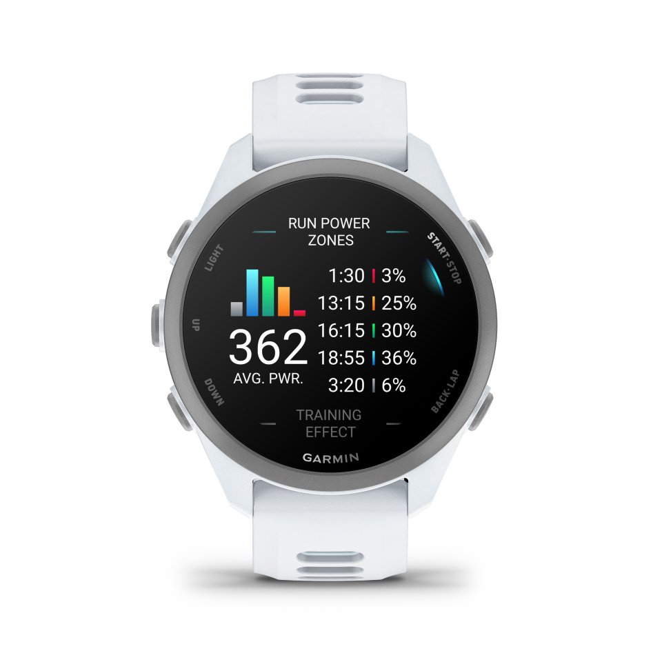 Garmin Forerunner 170 Music GPS-juoksuälykello, vaaleanharmaa