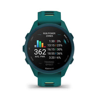 Garmin Forerunner 170 Music GPS-juoksuälykello, sinivihreä