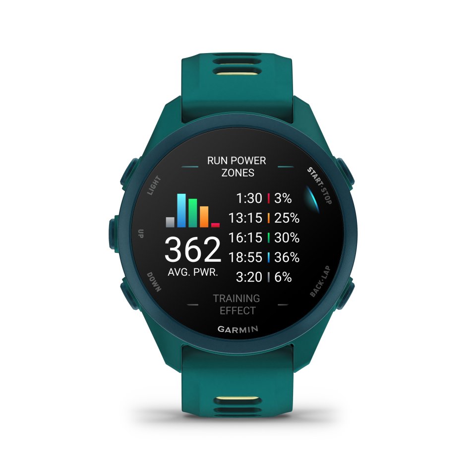Garmin Forerunner 170 Music GPS-juoksuälykello, sinivihreä