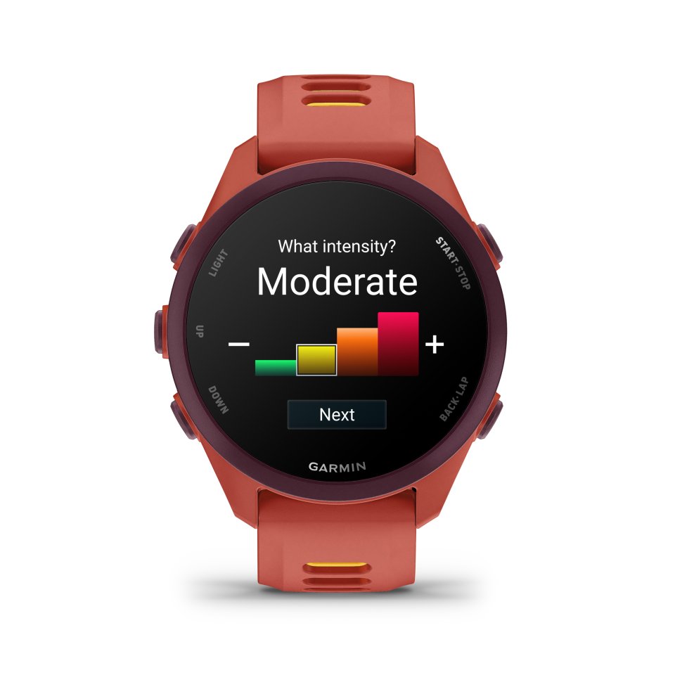 Garmin Forerunner 170 Music GPS-juoksuälykello, punainen