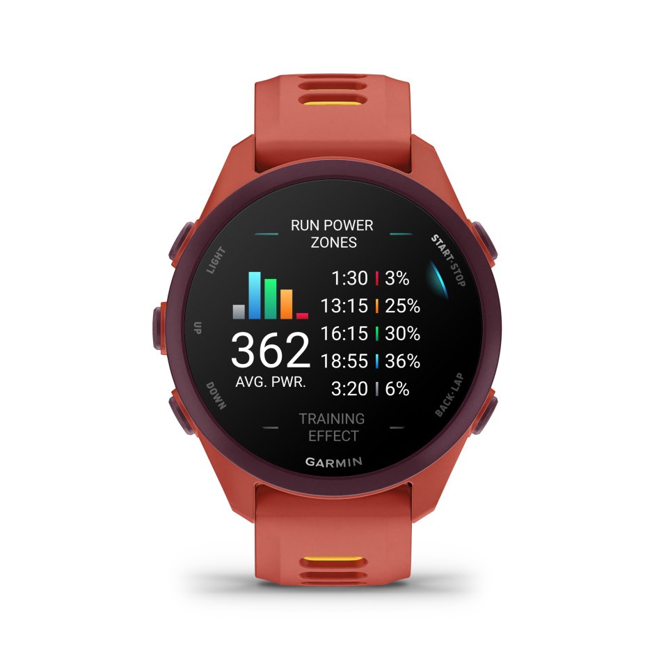Garmin Forerunner 170 Music GPS-juoksuälykello, punainen