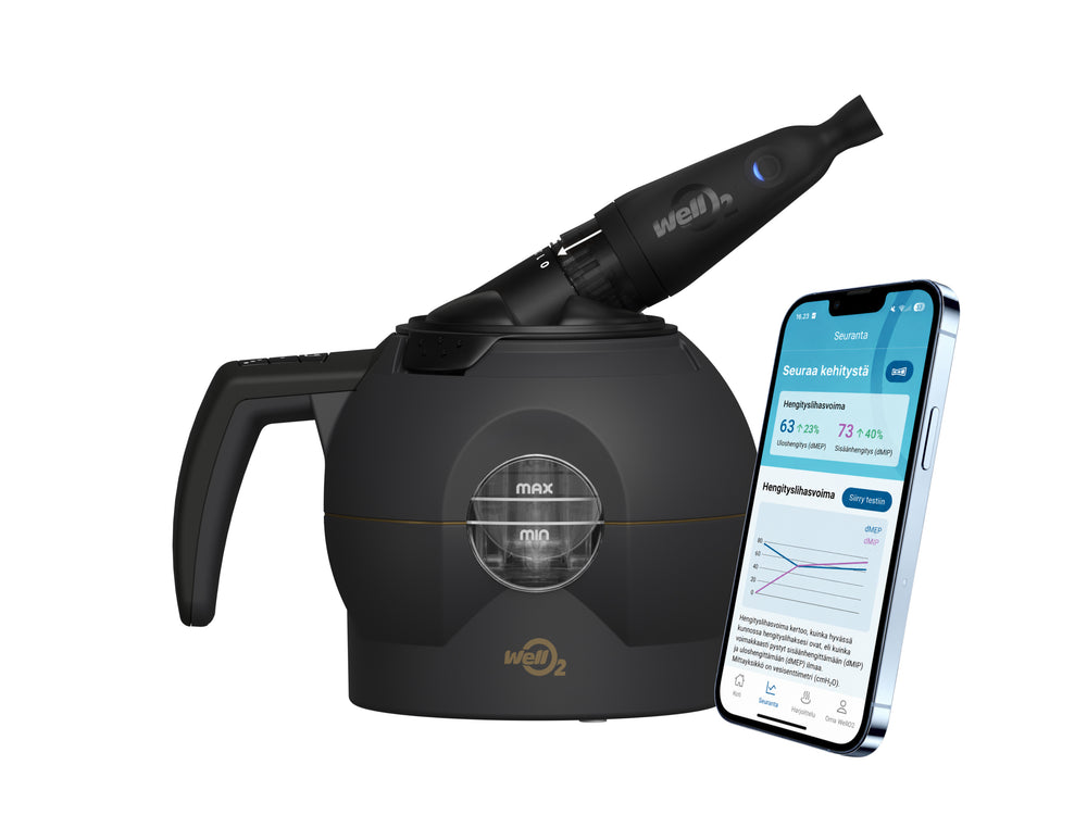 WellO2 MyBreath Steam Breathing Trainer hengitysharjoituslaite – 1