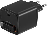 FoneKit GaN PD 65W USB-C laturi sisäänvedettävällä kaapelilla, musta – kuva 5