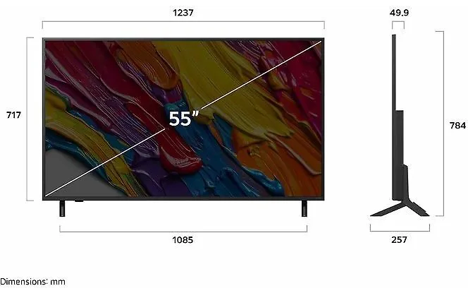 LG 55" QNED 82 – 4K TV (2025)