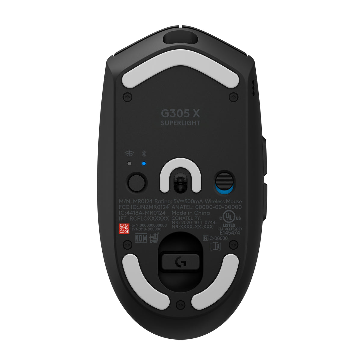 Logitech G305 X langaton pelihiiri, musta – kuva 8