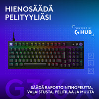 Logitech G316 X 98 pelinäppäimistö, musta – kuva 11