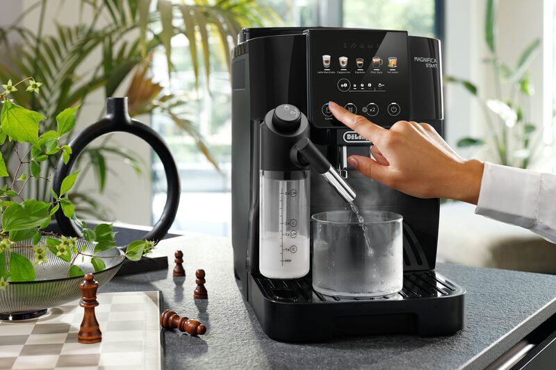 De'Longhi FEB2291.B Magnifica Start Milk kahviautomaatti, musta – kuva 4