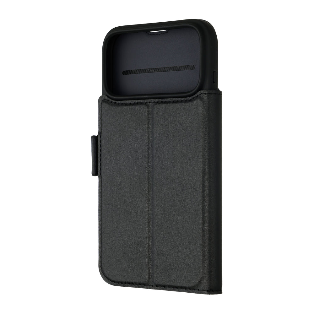 FoneKit MagSafe BookCase suojakotelo, iPhone 18 Pro / 17 Pro, musta – kuva 2