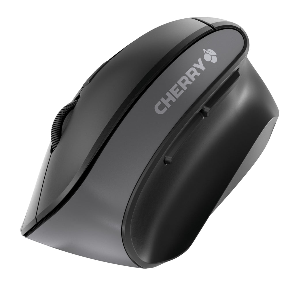 Cherry MW 4500 oikeakätinen ergonominen langaton hiiri, musta 2