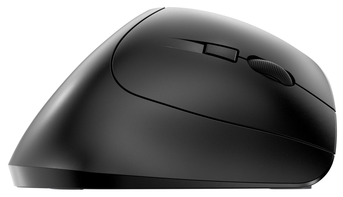 Cherry MW 4500 oikeakätinen ergonominen langaton hiiri, musta 4