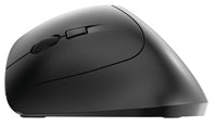 Cherry MW 4500 vasenkätinen ergonominen langaton hiiri, musta – kuva 5