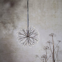 Star Trading Stardust ripustettava LED-valokoriste 40 cm, musta