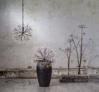 Star Trading Stardust ripustettava LED-valokoriste 40 cm, musta