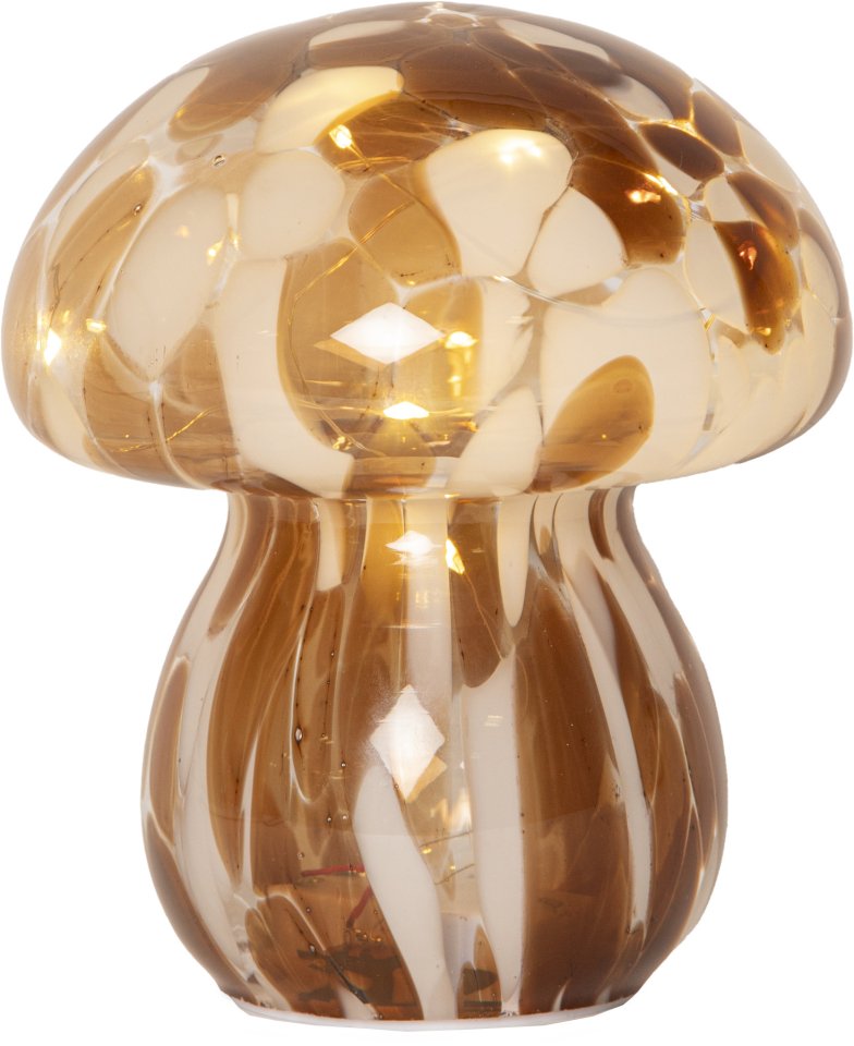 Star Trading Funghi lasikoriste 15 cm, ruskea