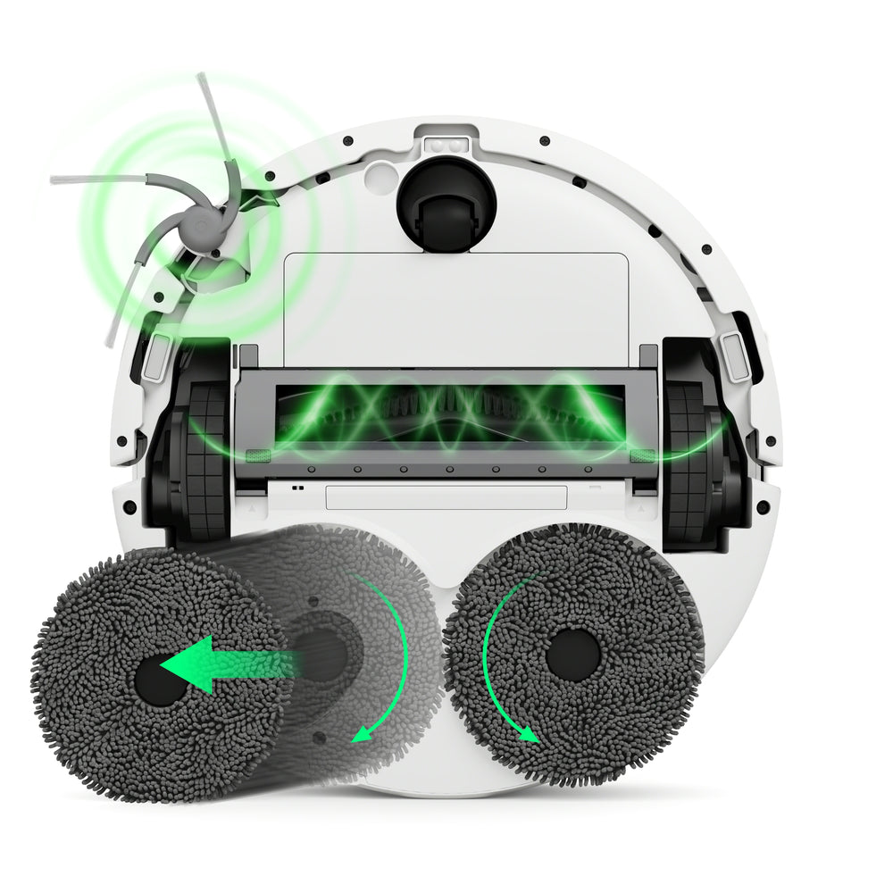 Roomba Plus 415 Combo robotti-imuri + AutoWash-telakka, valkoinen
