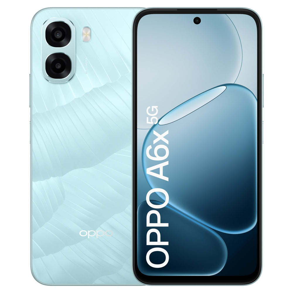 OPPO A6x 5G puhelin, 128/4 Gt, vaaleansininen