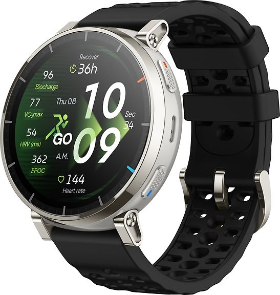 Amazfit Active 3 Premium urheilukello, Apex Silver – kuva 3