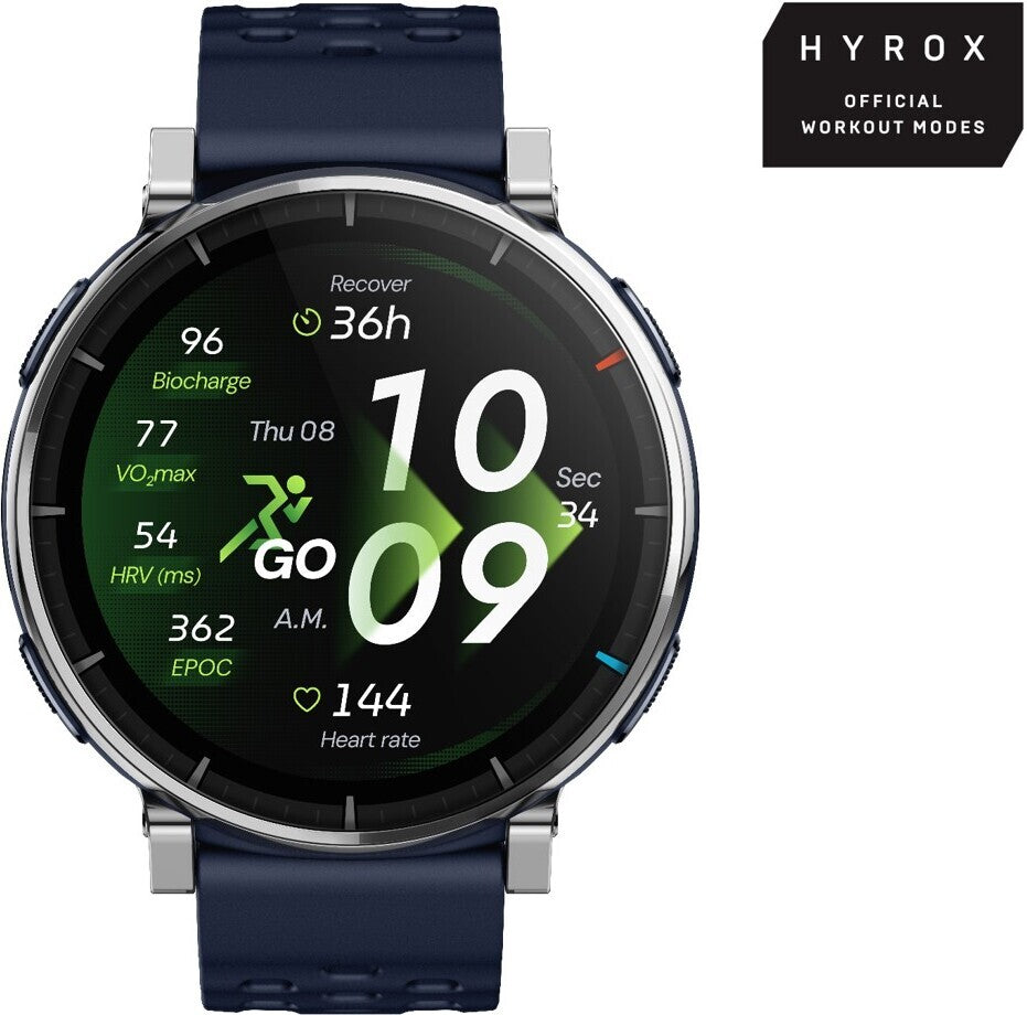 Amazfit Active 3 Premium urheilukello, Atlas Blue