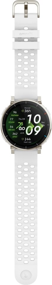 Amazfit Active 3 Premium urheilukello, Aero White