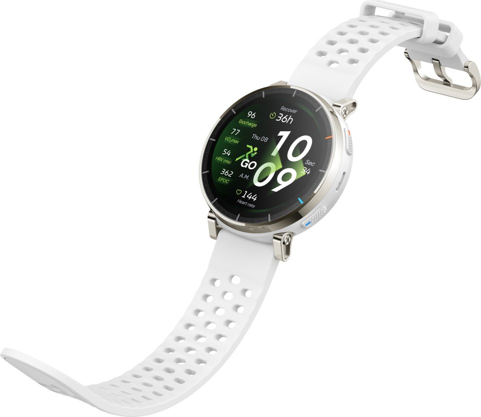 Amazfit Active 3 Premium urheilukello, Aero White