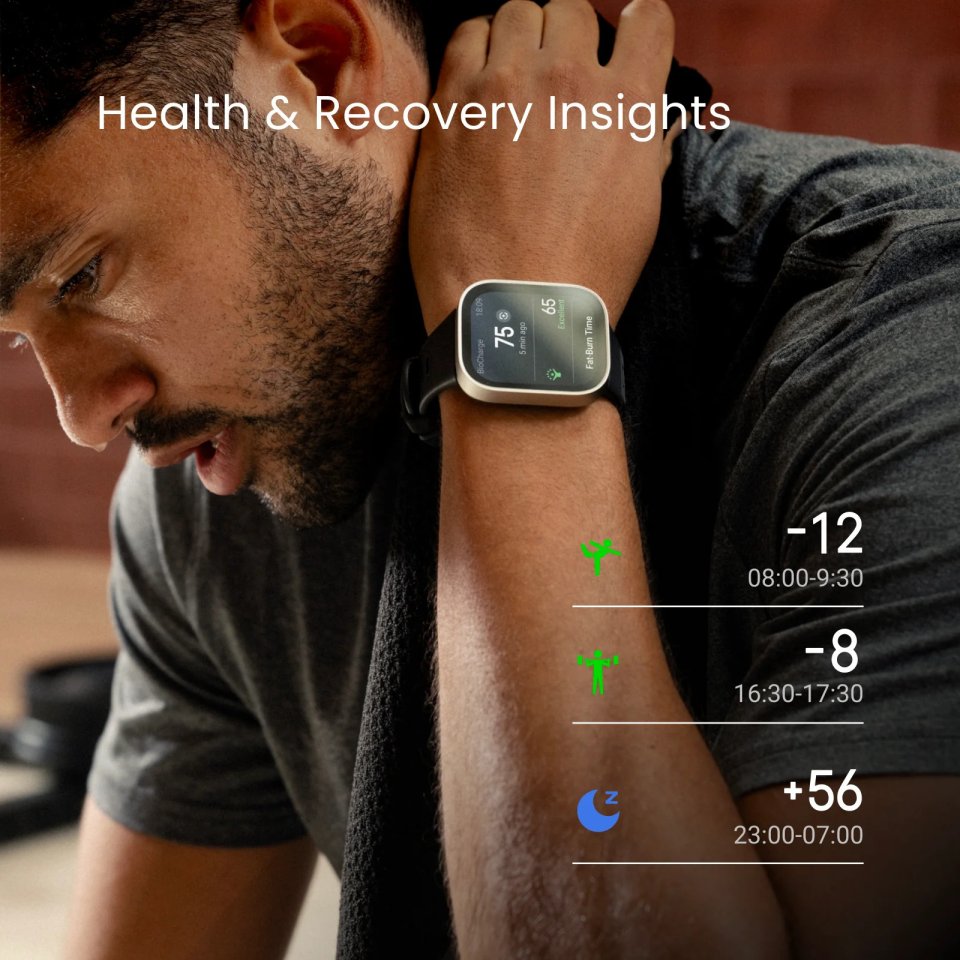 Amazfit Bip Max älykello, Dark Blue
