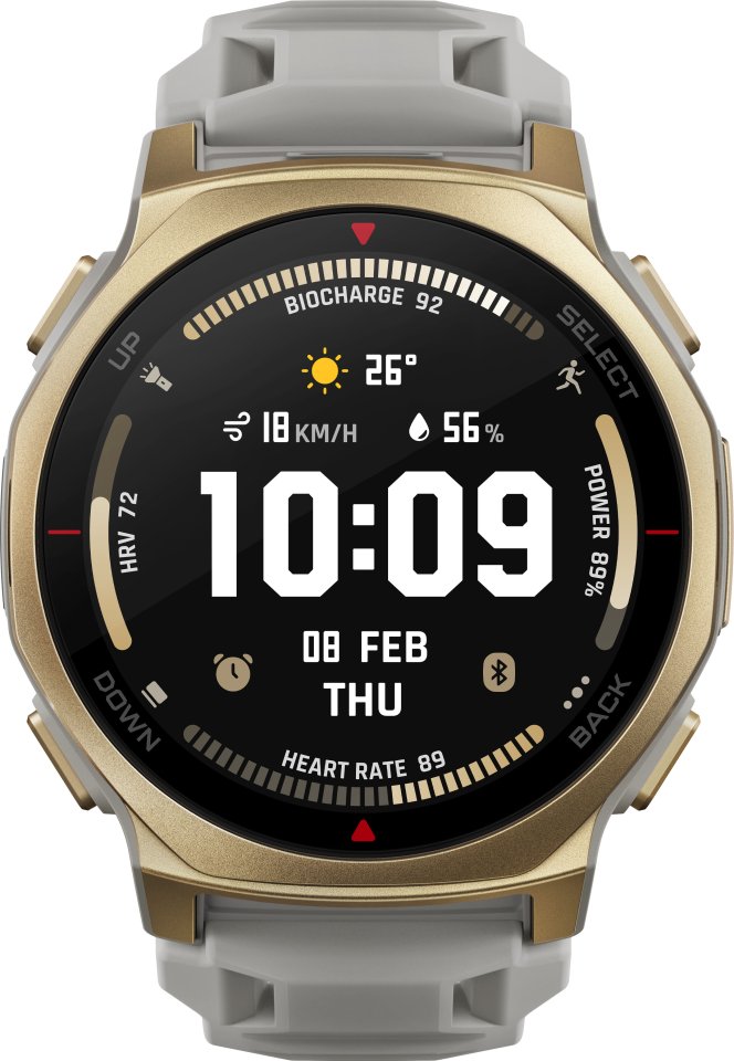Amazfit T-Rex 3 Pro 44 mm älykello, Arctic Gold