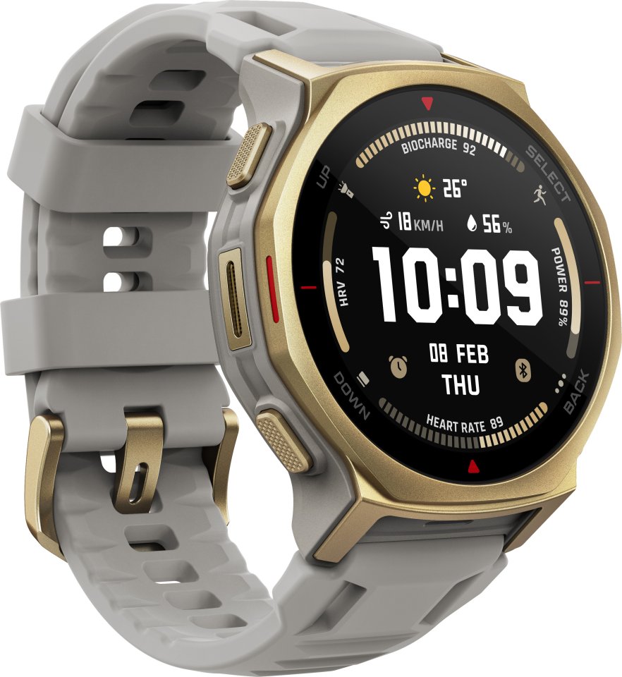 Amazfit T-Rex 3 Pro 44 mm älykello, Arctic Gold
