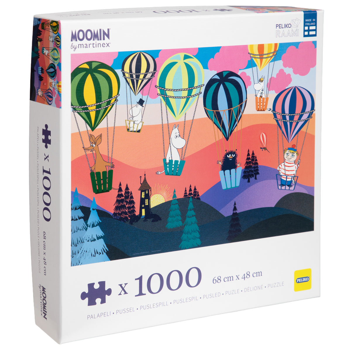 Peliko Muumi Aamulento palapeli, 1000 palaa – 1
